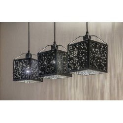 Pakabinamas šviestuvas Samilo E27 3x MAX 40W (Juoda)