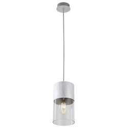 Pakabinamas šviestuvas Zelkova E27 1x MAX 40W (Braižyto Aliuminio)