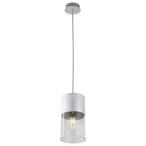 Pakabinamas šviestuvas Zelkova E27 1x MAX 40W (Braižyto Aliuminio)