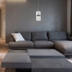 Pakabinamas šviestuvas Zelkova E27 1x MAX 40W (Braižyto Aliuminio)