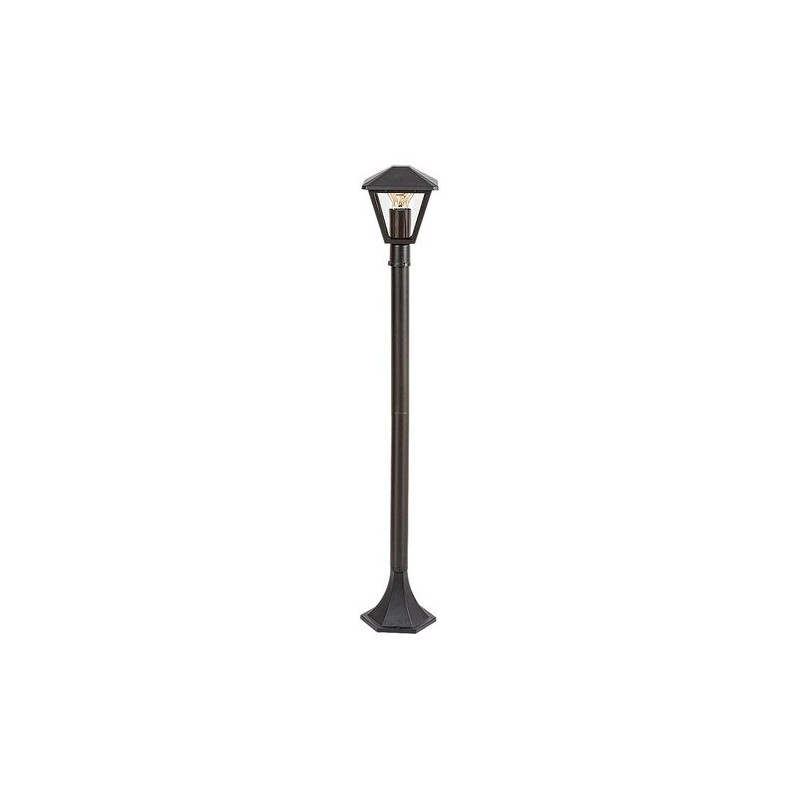 Pastatomas lauko šviestuvas Paravento E27 1x MAX 40W (Juoda)