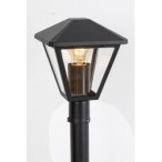 Pastatomas lauko šviestuvas Paravento E27 1x MAX 40W (Juoda)