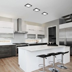 LED panelė Shaun LED 24W 4000K Neutrali balta (Juoda)