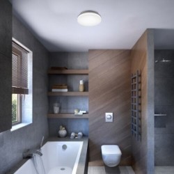 Lubinis lauko šviestuvas Zenon LED 24W 3000-4000-6000K CCT keičiama balta spalva (Balta)