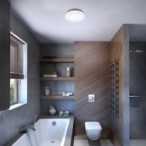 Lubinis lauko šviestuvas Zenon LED 24W 3000-4000-6000K CCT keičiama balta spalva (Balta)