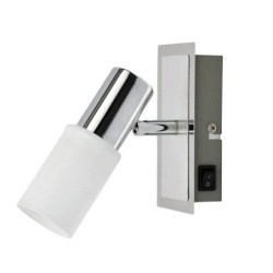 Sieninis šviestuvas Logan E14 1x MAX 40W (Chromo)