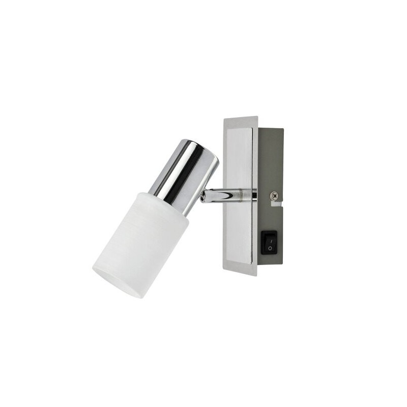 Sieninis šviestuvas Logan E14 1x MAX 40W (Chromo)