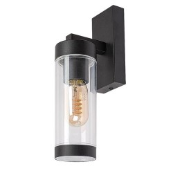 Sieninis lauko šviestuvas Kolta E27 1x MAX 12W (Matinė Juoda)