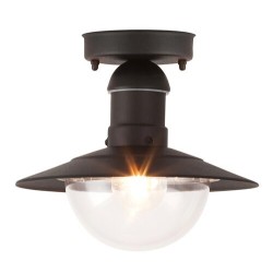 Lubinis lauko šviestuvas Oslo E27 1x MAX 60W (Juoda)
