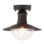 Lubinis lauko šviestuvas Oslo E27 1x MAX 60W (Juoda)