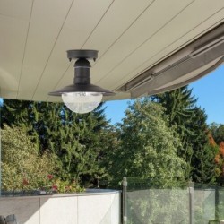 Lubinis lauko šviestuvas Oslo E27 1x MAX 60W (Juoda)