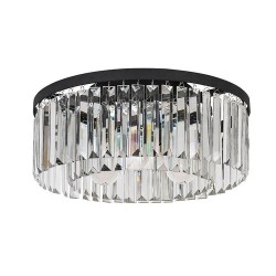 Lubinis šviestuvas Eloisa E27 3x MAX 25W (Juoda)