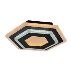 Lubinis šviestuvas Bitsi LED 23W 3000-6000K Šilta balta + Šalta balta (Juoda)