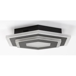 Lubinis šviestuvas Bitsi LED 23W 3000-6000K Šilta balta + Šalta balta (Juoda)