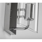 Sieninis šviestuvas Teodoro E14 1x MAX 12W (Chromo)