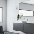 Sieninis šviestuvas Teodoro E14 1x MAX 12W (Chromo)