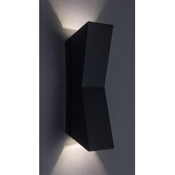 Sieninis lauko šviestuvas Temse LED 6W 4000K Neutrali balta (Antracito)