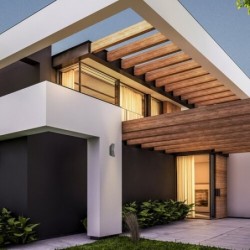Sieninis lauko šviestuvas Temse LED 6W 4000K Neutrali balta (Antracito)