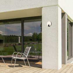 Sieninis lauko šviestuvas Cyprus LED 10W 3000K Šilta balta (Juoda)