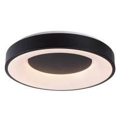 Lubinis šviestuvas Ceilo LED 38W 3000-6500K CCT keičiama balta spalva (Juoda)