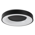 Lubinis šviestuvas Ceilo LED 38W 3000-6500K CCT keičiama balta spalva (Juoda)