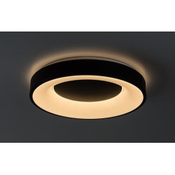 Lubinis šviestuvas Ceilo LED 38W 3000-6500K CCT keičiama balta spalva (Juoda)