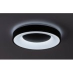 Lubinis šviestuvas Ceilo LED 38W 3000-6500K CCT keičiama balta spalva (Juoda)