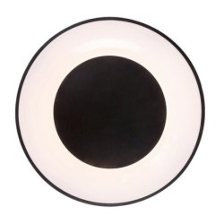 Lubinis šviestuvas Ceilo LED 38W 3000-6500K CCT keičiama balta spalva (Juoda)