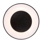 Lubinis šviestuvas Ceilo LED 38W 3000-6500K CCT keičiama balta spalva (Juoda)