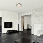 Lubinis šviestuvas Larcia LED 19W 4000K Neutrali balta (Juoda)