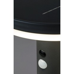 Saulės energija įkraunamas šviestuvas Alaska LED 10W 4000K Neutrali balta (Antracito)