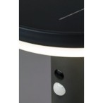 Saulės energija įkraunamas šviestuvas Alaska LED 10W 4000K Neutrali balta (Antracito)