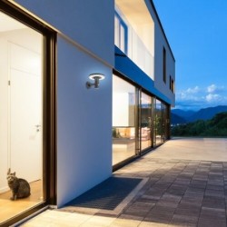 Saulės energija įkraunamas šviestuvas Alaska LED 10W 4000K Neutrali balta (Antracito)