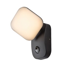 Sieninis lauko šviestuvas Odiel LED 12W 3000K Šilta balta (Juoda)