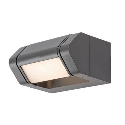 Sieninis lauko šviestuvas Medna LED 8W 3000K Šilta balta (Antracito)