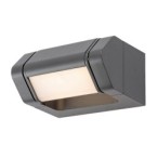 Sieninis lauko šviestuvas Medna LED 8W 3000K Šilta balta (Antracito)
