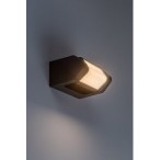 Sieninis lauko šviestuvas Medna LED 8W 3000K Šilta balta (Antracito)