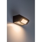 Sieninis lauko šviestuvas Medna LED 8W 3000K Šilta balta (Antracito)