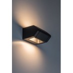 Sieninis lauko šviestuvas Medna LED 8W 3000K Šilta balta (Antracito)