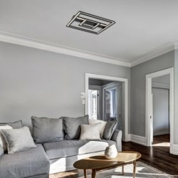 Lubinis šviestuvas Sidona LED 48W 3000K Šilta balta (Juoda)