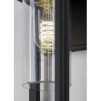 Sieninis lauko šviestuvas Zernest  E27 1x MAX 15W (Juoda)