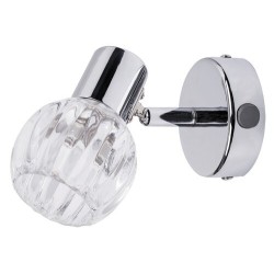 Sieninis šviestuvas Lauren E14 1x MAX 40W (Chromo)
