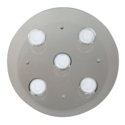 Lubinis šviestuvas Naomi GU10 5x MAX 15W 3000K Šilta balta (Chromo)