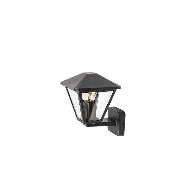 Sieninis lauko šviestuvas Paravento E27 1x MAX 40W (Juoda)