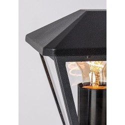 Sieninis lauko šviestuvas Paravento E27 1x MAX 40W (Juoda)