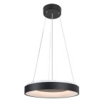 Pakabinamas šviestuvas Ceilo LED 38W 3000K CCT keičiama balta spalva (Juoda)