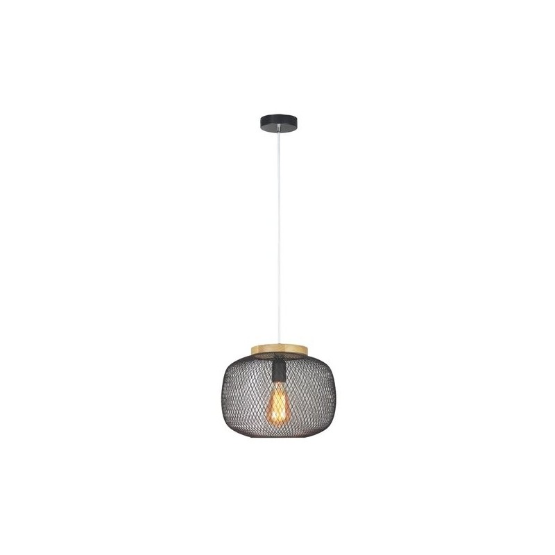 Pakabinamas šviestuvas Rupert E27 1x MAX 40W (Juoda)