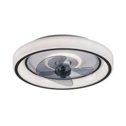 Lubinis šviestuvas Horacio LED 67W 3000-6000K CCT keičiama balta spalva (Juoda)