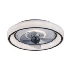 Lubinis šviestuvas Horacio LED 67W 3000-6000K CCT keičiama balta spalva (Juoda)