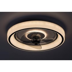 Lubinis šviestuvas Horacio LED 67W 3000-6000K CCT keičiama balta spalva (Juoda)